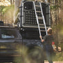 -Feldon Shelter-<br> Crow's Nest Rooftop Tent, Extended Size, Green (Demo Car Special Price)