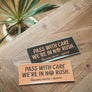 FELDON SHELTER PASS WITH CARE sticker