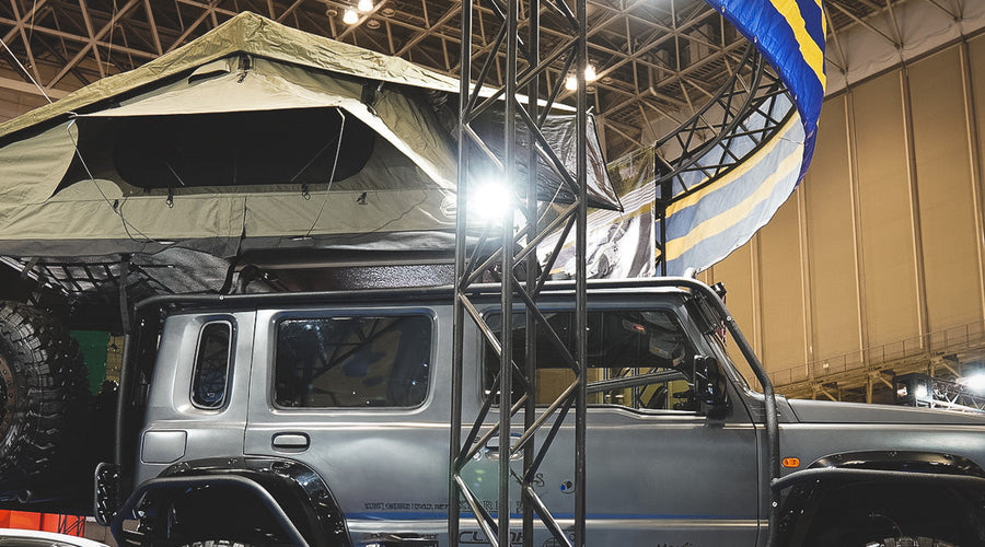 [Roof tent load capacity] Is it really safe to put a roof tent on a light vehicle like the Jimny, Hustler, or N-BOX? FELDON SHELTER's 