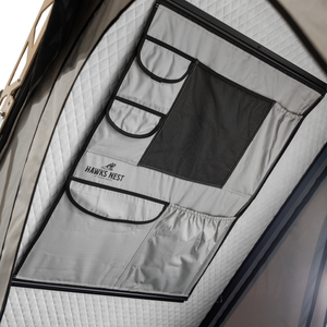 -Feldon Shelter-<br> Hawk's Nest V2 Rooftop Tent<br> Low-Pro - Grey 