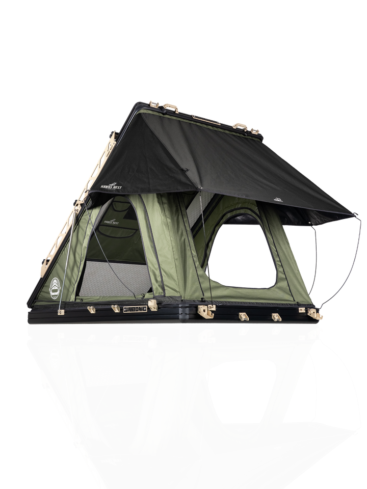 Hawk's Nest V2 Rooftop Tent - Standard - Green