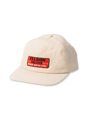 -Feldon Shelter-<br> Premium Cap White