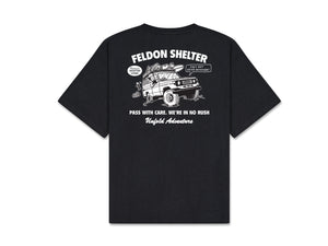 -FELDON SHELTER-<br> GOOD TIME TEE<br> Feldon Shelter x Goodreads collaboration T-shirt 