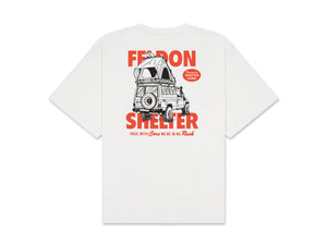 -FELDON SHELTER-<br> TROOP TEE<br> Feldon Shelter x Goodreads collaboration T-shirt 