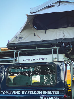 THIS IS A TENT Sticker