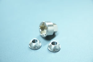 M8 lock nut + holder set (screw)